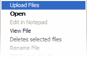 LeechFTP - Upload Files